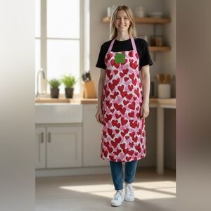 Kate Spade Heart Pattern Apron